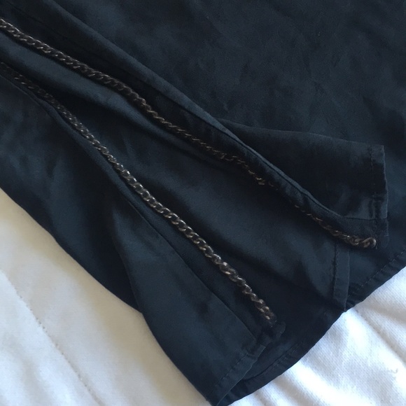 Black Formal Blouse - Picture 3 of 5